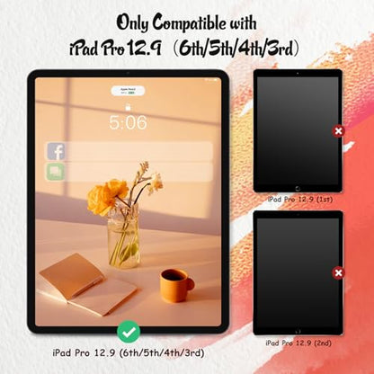 KCT 2 Pack Paperfeel Screen Protector for iPad Pro 12.9 Inch (2022-2018)