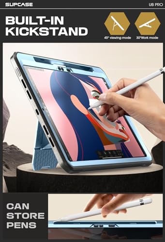 SUPCASE for iPad Pro 13 inch Case M5/M4 2025/2024 with Pencil Holder Arctic - color: Arctic, size: iPad Pro 13"