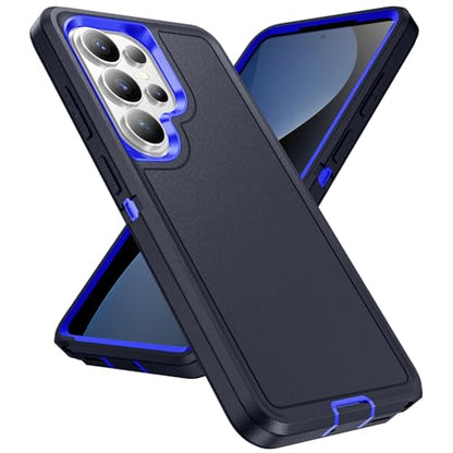 Shockproof Case for Samsung Galaxy S26 Ultra 6.9 inch,Heavy Duty Rugged Military Grade Protection,Hard Sturdy Phone Cover for Samsung S26 Ultra,Deep Blue - color: Deep Blue