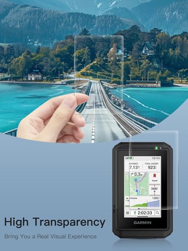 [3 Pack ] Hydrogel Screen Protector for Garmin eTrex Touch TPU [Clear HD] Self-Healing Soft Protective Film