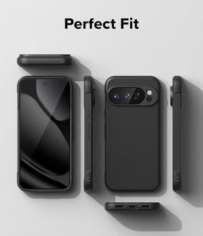 Ringke Onyx Designed for Google Pixel 10 Pro XL Case [Compatible with MagSafe and Pixelsnap] Oil & Dirt Resistant Enhanced Grip Non-Slip Texture Lightweight Cover - Magnetic Black - color: Magnetic Black, size: Pixel 10 Pro XL
