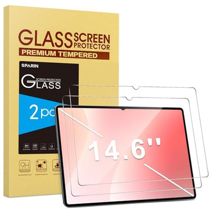SPARIN 2 Pack Screen Protector for Samsung Galaxy Tab S11 Ultra 14.6 Inch - size: Galaxy Tab S11 Ultra 14.6 inch