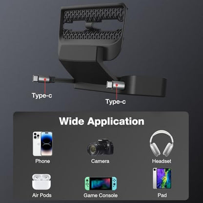 Retractable Cord Car Charger Dock for Tesla Model 3/Model Y