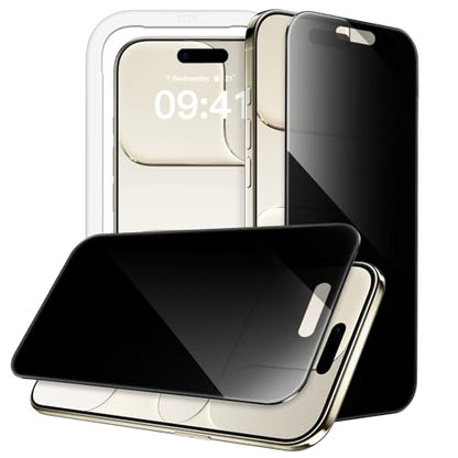 JETech 360° Privacy Screen Protector for iPhone Air, 2-Pack - size: iPhone Air