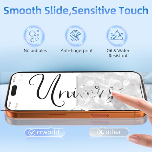 WHPXJY Privacy Screen Protector Compatible with iPhone 17 Pro (6.3 Inch) with Alignment Frame, 4-Pack Anti-Spy Tempered Glass, Easy Auto-Alignment, Bubble-Free, Case Friendly - size: Iphone 17 Pro -6.3 Inch