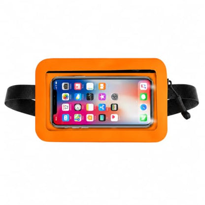 THURSO SURF Waterproof Dry Pouch with Responsive Touch Screen 1L Tangerine - color: Tangerine