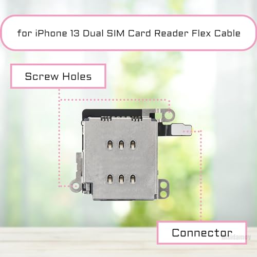 for iPhone 13 Dual SIM Card Reader Flex Cable Replacement