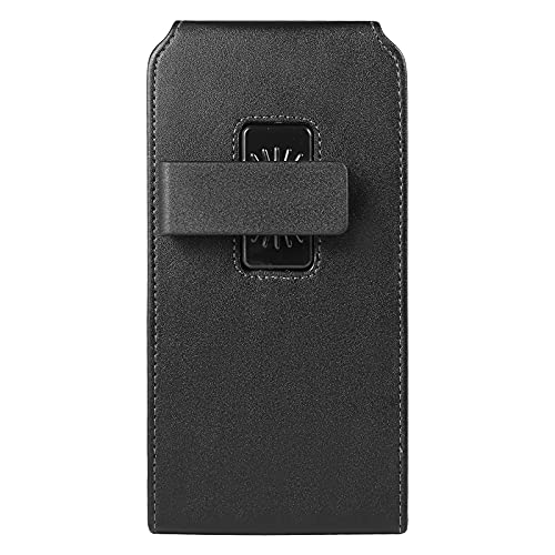 Large Phone Holster Pouch Holder Swivel Belt Clip Case for Motorola Moto G Power 2022 2021 G Stylus 5G G Play G Pure G9 Plus/Samsung Galaxy A14 A04e A03 A73 A12 S23 Ultra/TCL 30 XL 20 SE/LG V60