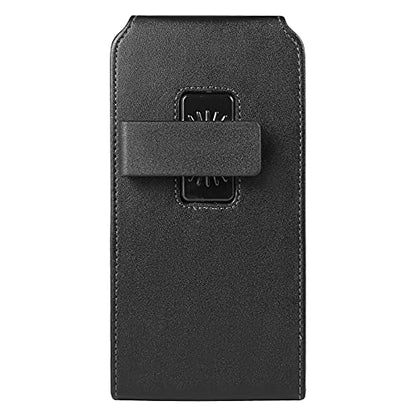 Large Phone Holster Pouch Holder Swivel Belt Clip Case for Motorola Moto G Power 2022 2021 G Stylus 5G G Play G Pure G9 Plus/Samsung Galaxy A14 A04e A03 A73 A12 S23 Ultra/TCL 30 XL 20 SE/LG V60