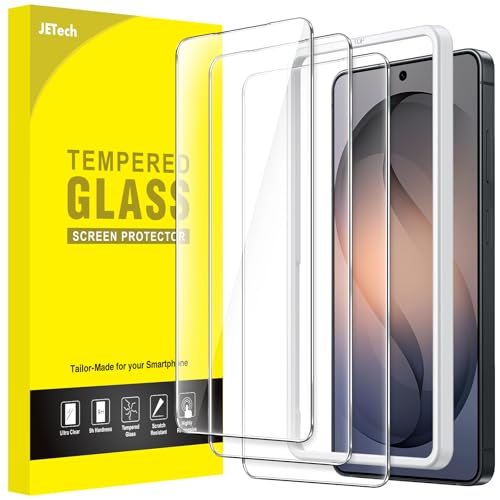 JETech Screen Protector for Samsung Galaxy S26 Plus, 3-Pack | 9H Tempered Glass, HD Clear, Anti-Scratch Protection, Easy Installation Tool - size: Galaxy S26 Plus