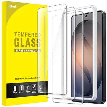 JETech Screen Protector for Samsung Galaxy S26 Plus, 3-Pack | 9H Tempered Glass, HD Clear, Anti-Scratch Protection, Easy Installation Tool - size: Galaxy S26 Plus