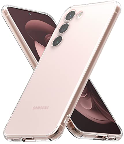 Ringke for Samsung Galaxy S23 Plus Case [Fusion Matte Clear] | Oil & Dirt Resistant, Anti-Fingerprint Technology Prevents Oily Smudges, Frosted Coating Feels Velvety Soft - size: Galaxy S23 Plus