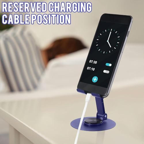 Geelin 12 Pcs Phone Stands Dual Folding Compatible with All Tablet, Purple - color: Purple