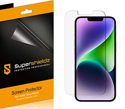 Supershieldz (6 Pack) Anti-Glare (Matte) Screen Protector Designed for iPhone 17e, 16e, 14, 13, 13 Pro (6.1 inch)