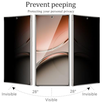 KAREEN 2 Pack Privacy Screen Protector for Samsung Galaxy S25 Ultra - size: [Privacy]Samsung S25 Ultra