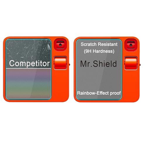 Mr.Shield 3-Pack Tempered Glass Screen Protector for Rabbit R1 | Japan Glass with 9H Hardness