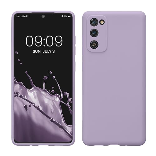 kwmobile Case Compatible with Samsung Galaxy S20 FE Case - Protective Slim TPU Phone Cover - Soft Matte Finish - Lavender - color: lavender, size: Galaxy S20 FE