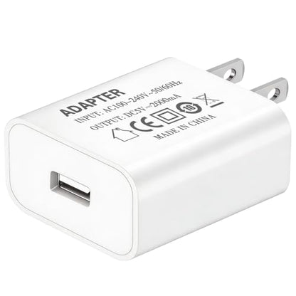 USB Charger Block 5v 2a Power Adapter 5V/2A usb Plug for Wall Outlet 10W Power Charging Supply 5 Volt 2000mA Head Single USB Port Compatible iPhone 14 Plus 13 Pro Max 12 Mini 11 Pro XS XR X SE 8 7 6 5 - color: 5v2a white