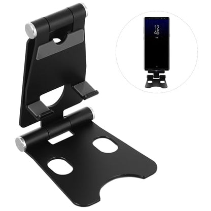 Happyyami Portable Phone Holder Foldable Aluminum Alloy Stand for Tablet