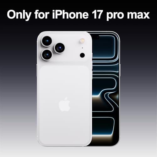 PAUL B for 2025 iPhone 17 Pro Max Case (Compatible with MagSafe) Military Grade Drop Protection(Drop Tested up to 13FT) Anti Yellowing|Magnetic Rugged Shockproof Phone Cover (Clear, iPhone 17 Pro Max) - color: Clear, size: iPhone 17 Pro Max
