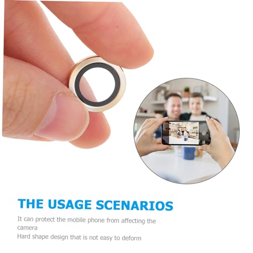 balacoo 4pcs Lens Protective Film for Camera Lens Guards Scratch-resistant and Wear-resistant Easy to Install Compatible