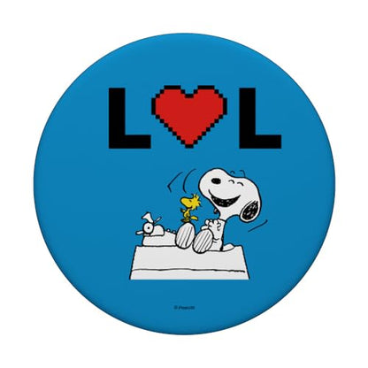 Peanuts Snoopy Woodstock Lots of Love PopSockets Adhesive PopGrip - style: Adhesive PopGrip
