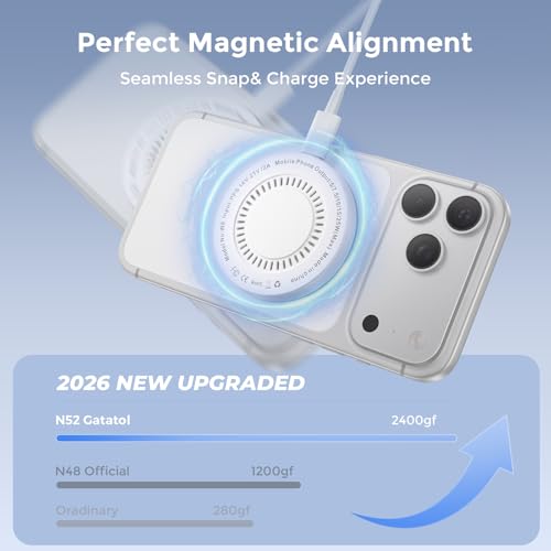 MagSafe Charger 25W Magnetic Wireless Charger Charging Pad with 30W Adapter
