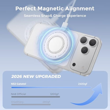 MagSafe Charger 25W Magnetic Wireless Charger Charging Pad with 30W Adapter