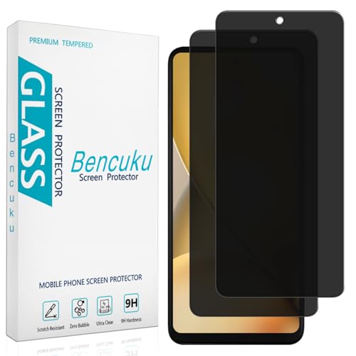 2 Pack Privacy Screen Protector for Motorola Moto G Play 2026 - color: Blac-Moto G Play 2026