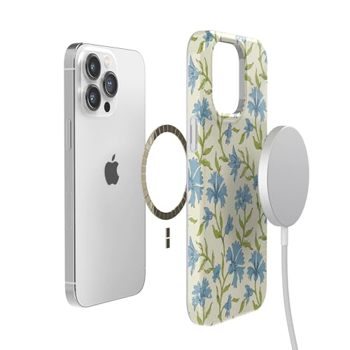 Casely iPhone 14 Pro Case | Garden Breeze | Seaside Vines | Compatible with MagSafe | Classic Ultra Thin Design - color: Garden Breeze | Seaside Vines, size: Iphone 14 Pro