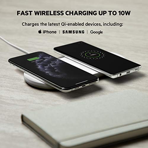 Belkin 10W Dual Wireless Charging Pad, Qi Charger for iPhone