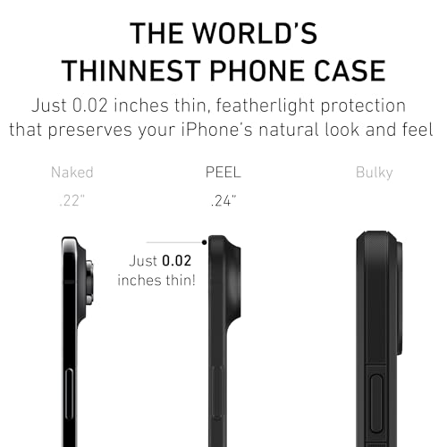 PEEL Super Thin Case for iPhone 17 Air (Ice) - color: Ice, size: Super Thin