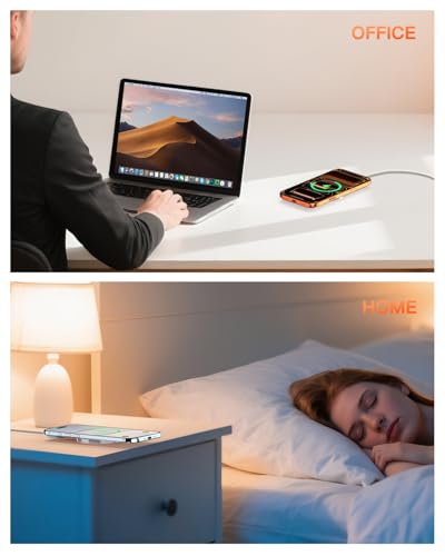 for Mag-Safe Charger 2 Pack,Qi2 Certified 15W Magnetic Wireless Charger Pad