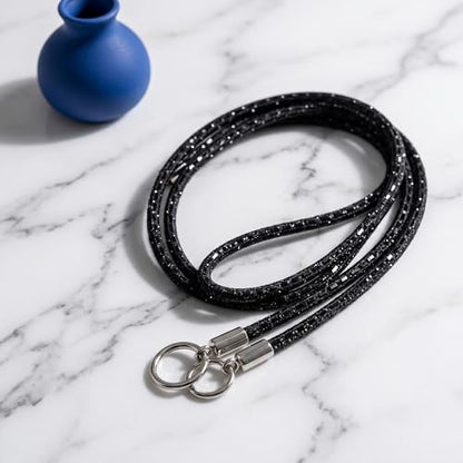 Rhinestone Phone Lanyard – Bling Crossbody Chain for Phone & Bag