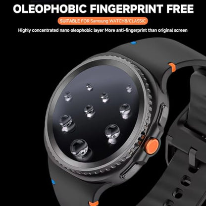 (8pcs) Smartwatch Hydrogel film for Samsung Galaxy Watch 9/8 44mm - color: Watch8 44mm Watch 8 44mm