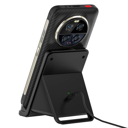 Ulefone WCS01 50W Wireless Charger, 50W Max Fast Wireless Charging Stand, Fast Charge Compatible with Ulefone Armor 23/25/27/28 Series(No AC Adapter)