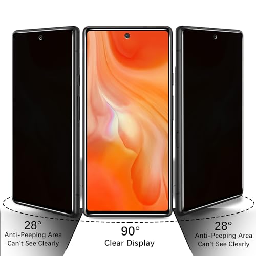 2 Pack Privacy Screen Protector for Google Pixel 7 - color: Black-Google Pixel 7