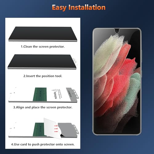 TPU Screen Protector for Samsung Galaxy S21 Ultra (Not Glass) - size: Galaxy S21 Ultra