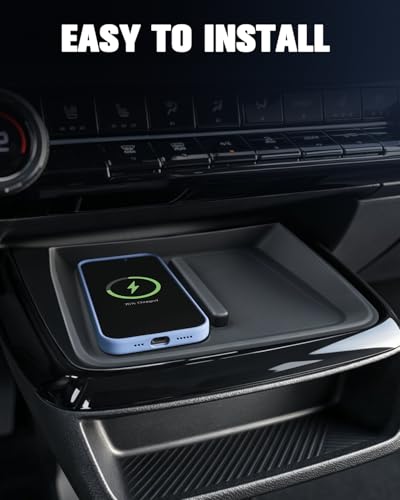 2027 Chevy Bolt Wireless Charging Mat Non Slip Cooling Silicone Pad