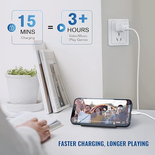 [Apple MFi Certified] 2Pack iPhone 14 Charger Fast Charging,20W USB C Block - size: 2Pack 3.3FT