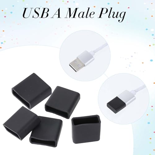 30Pcs 6 Type Silicone Anti Dust Cover USB Cover Port Plug Caps