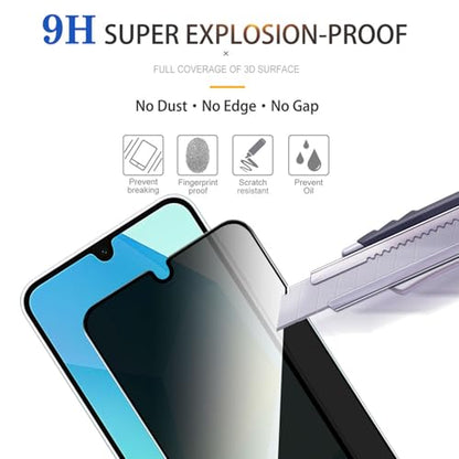 2 Pack Privacy Screen Protector for Samsung Galaxy A16 5G