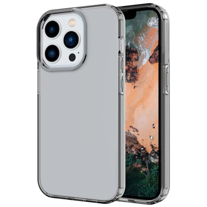 Phone Case for iPhone 14 Pro Clear, [Crystal Clear][Non-Yellowing] Slim Shockproof Reinforced Drop Protective Flexible TPU Back Cover Phone Case for iPhone 14 Pro Protective Case(Black) - color: Black