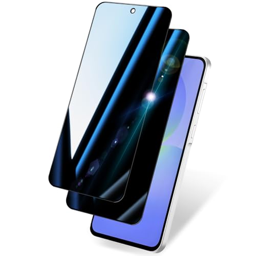 2 Pack New Privacy Screen Protector for Samsung Galaxy A36 | |Anti-Spy Tempered Glass Anti-Scratch, 9H Hardness & Easy Installation