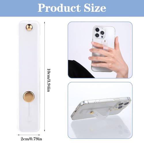 Ymapinc 2Pcs Phone Case Holder Strap, Phone Loops for Back of Phones