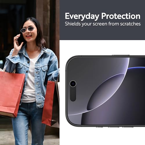 ArmorSuit 2 Pack Screen Protector for iPhone 16 Pro Max MilitaryShield Max Coverage HD Clear Film - Made in USA - size: iPhone 16 Pro Max 6.9" Max Coverage