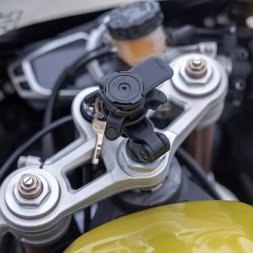 Quad Lock Motorcycle Fork Stem Mount PRO Kit with Vibration Dampener and MAG Phone Case for iPhone 16 Pro - size: iPhone 16 Pro