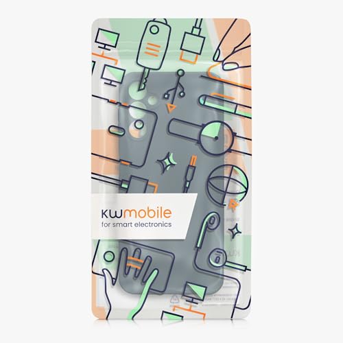 kwmobile Case Compatible with Samsung Galaxy A14 5G Case - Protective Slim TPU Phone Cover - Soft Matte Finish - Dark Slate - color: Dark Slate, size: Galaxy A14 5G