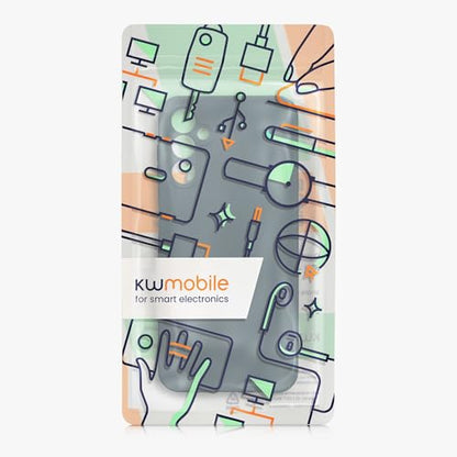 kwmobile Case Compatible with Samsung Galaxy A14 5G Case - Protective Slim TPU Phone Cover - Soft Matte Finish - Dark Slate - color: Dark Slate, size: Galaxy A14 5G