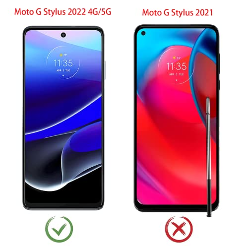 2 Pack Privacy Screen Protector for Motorola Moto G Stylus 5G 2022 - color: [Privacy]-Moto G Stylus 5G 2022